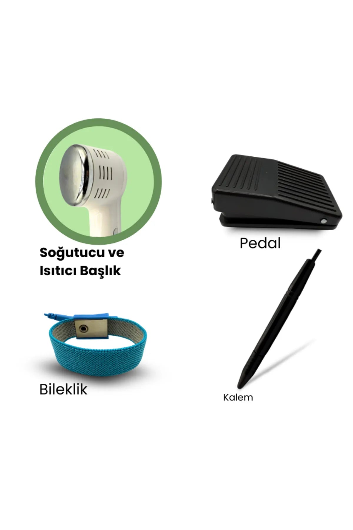 4 Sistemli İğneli Epilasyon Cihazı
