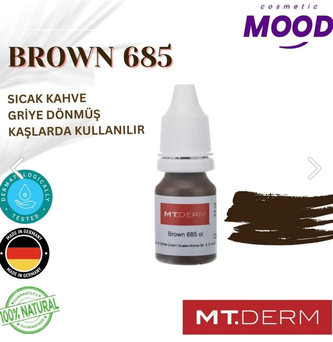 MT Kalıcı Makyaj Boyası/brown685