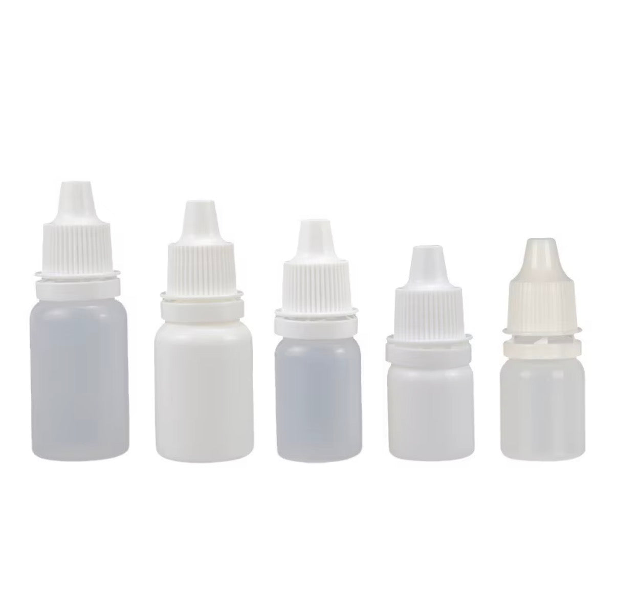 10 ml toptan özel sıvı ilaç sınıf açık beyaz plastik şişe