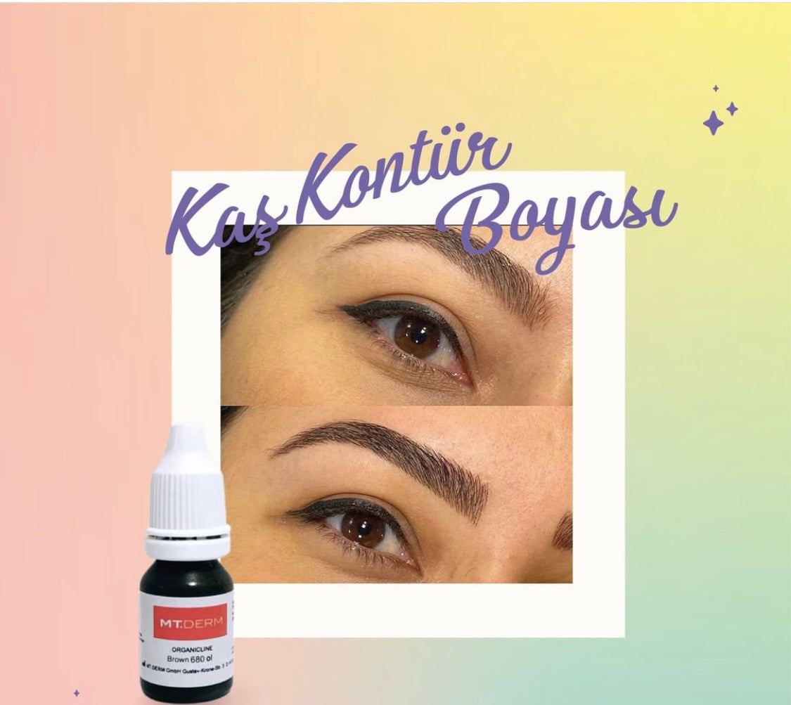 MT Derm Kalıcı Makyaj Boyası/Brown 645