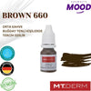 MT Derm Kalıcı Makyaj Boyası/brown 660