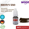 MT Kalıcı Makyaj Boyası/brown 680