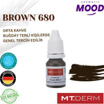 MT Kalıcı Makyaj Boyası/brown 680
