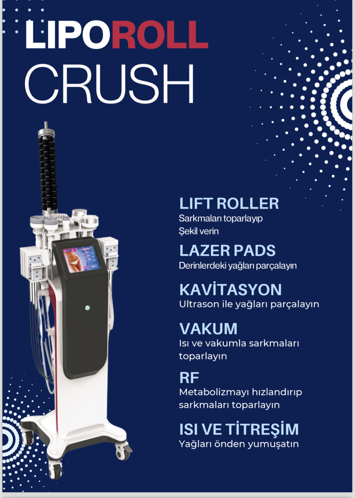 LipoCrush ProShape Vücut Şekillendirme ve Zayıflama Cihazı