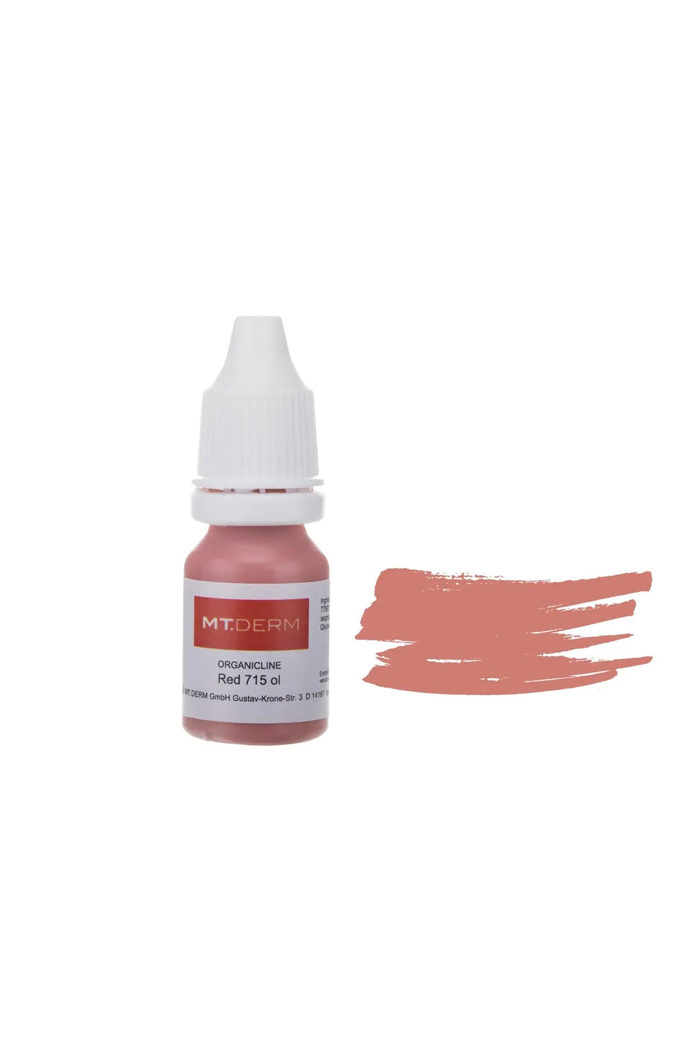MT Derm Kalıcı Makyaj Boyası/red 715